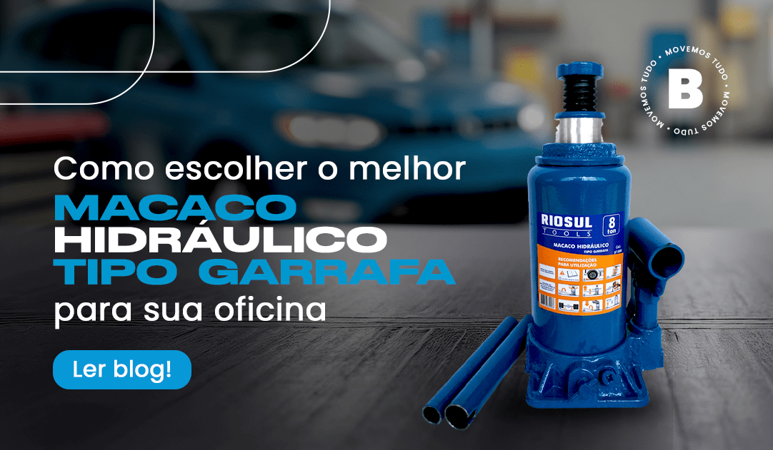 Como escolher o melhor macaco hidráulico tipo garrafa para sua oficina